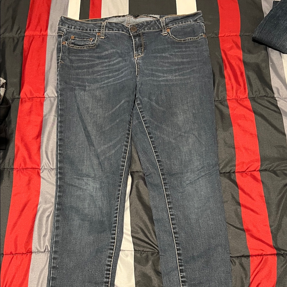 Aeropostale Dark Blue Skinny Jeans
